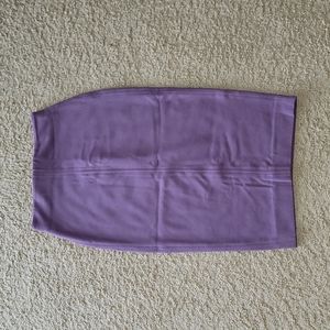 Purple Pencil Skirt (Aritzia) Size XXS